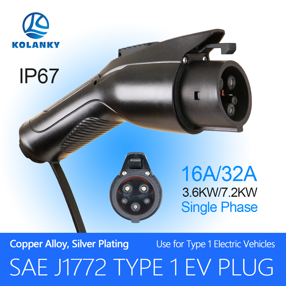 Ev Charger Adapter - Kolanky Ev Adapter wtyczki ładowarki typ