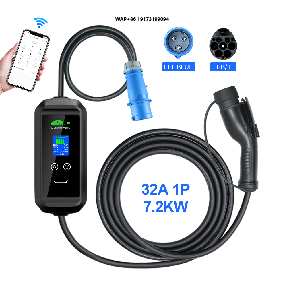 Ev Charging Pile - Przenośna ładowarka EV USA z wtyczką