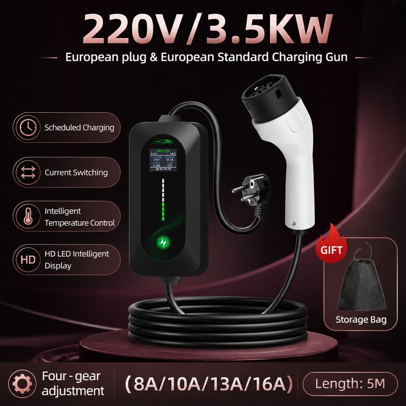 Ev Charging Cable - ROMADA 3,5 kW – przenośna ładowarka