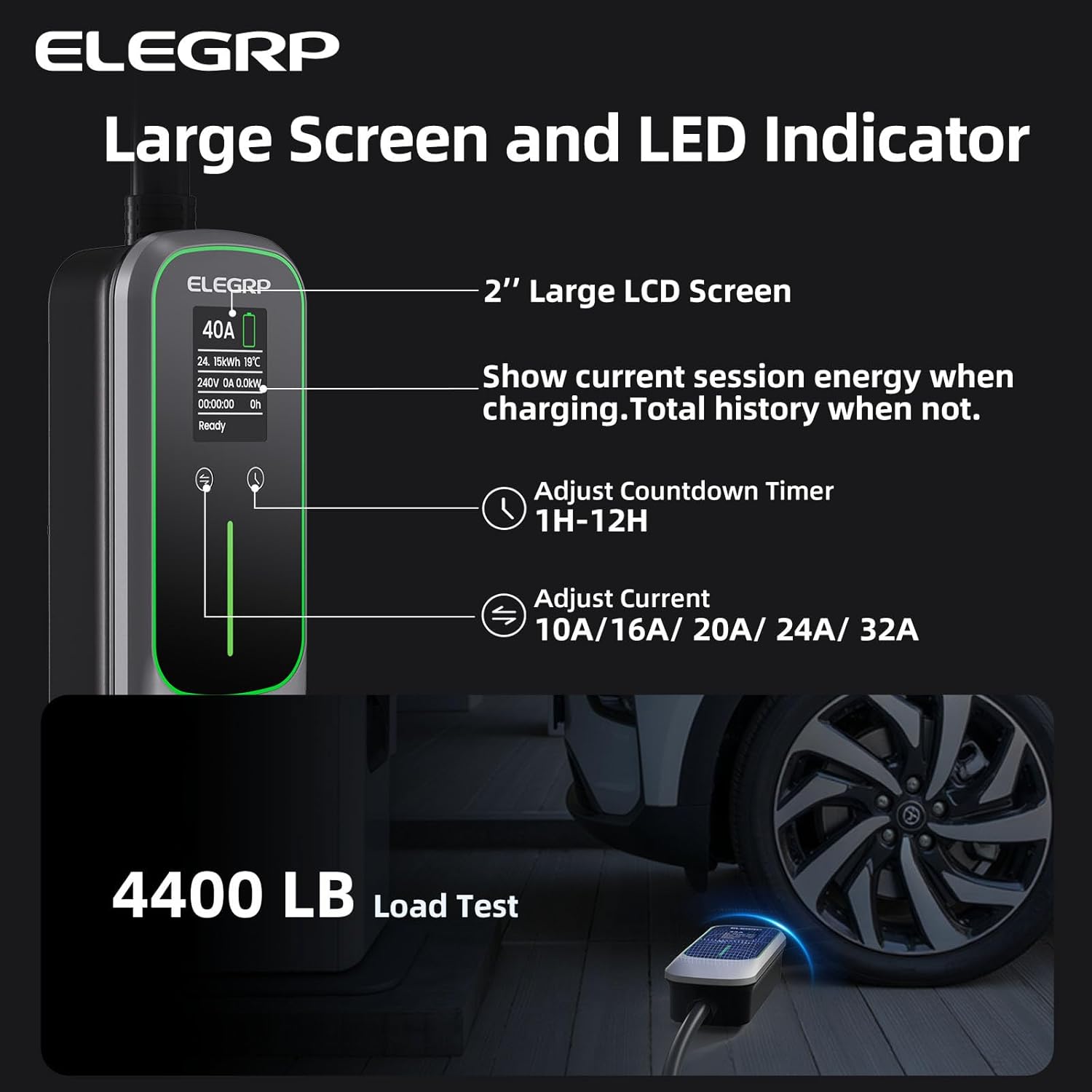 ELEGRP 32 Amp Przenośna ładowa – Home Ev Charger recenzja i cena