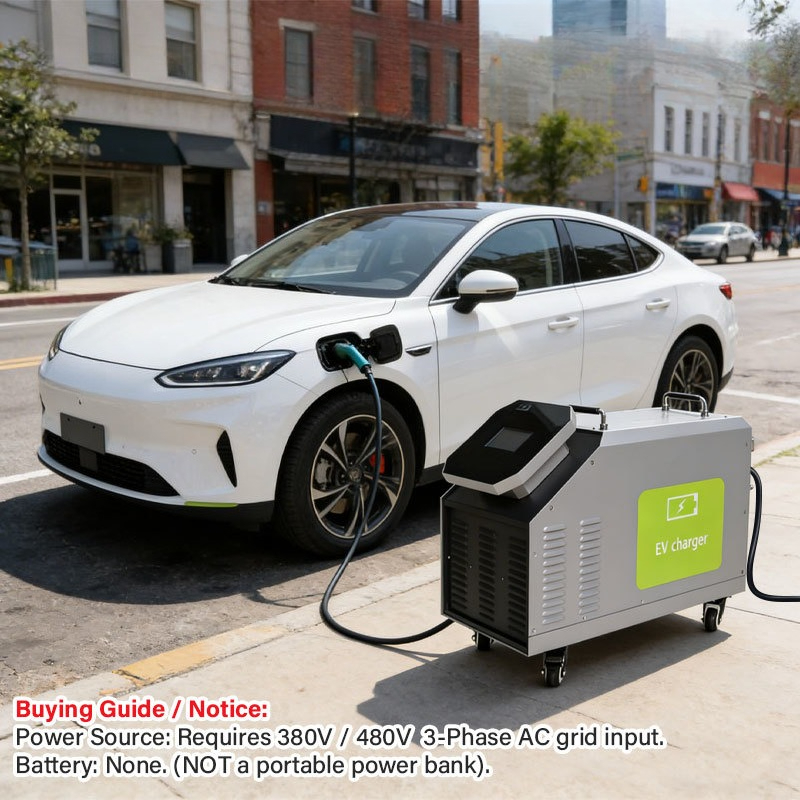 Wejście zasilania 480V 3-fazow – Portable Ev Charger recenzja i cena